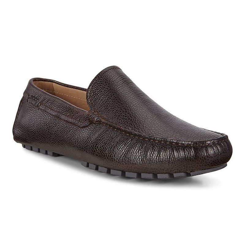 Mocasines Ecco Dynamic Moc 2.0 Para Hombre,Negras,865791-AMB